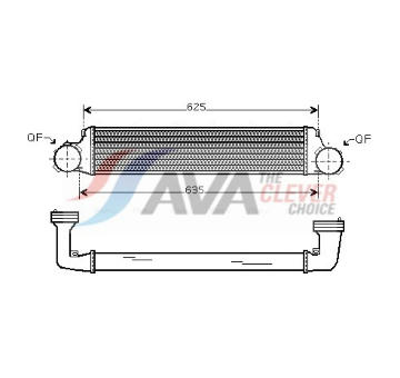 Chladič turba AVA Clever Choice BW4280