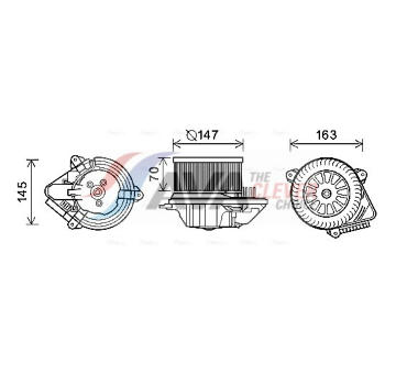 vnitřní ventilátor AVA Clever Choice CN8293