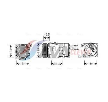 Kompresor, klimatizace AVA Clever Choice CNAK201