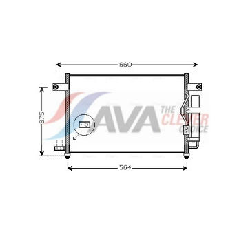 Kondenzátor, klimatizace AVA Clever Choice DW5049D