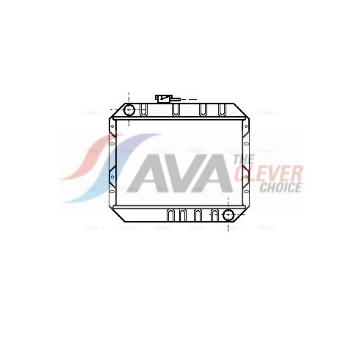 Chladič, chlazení motoru AVA Clever Choice FD2014