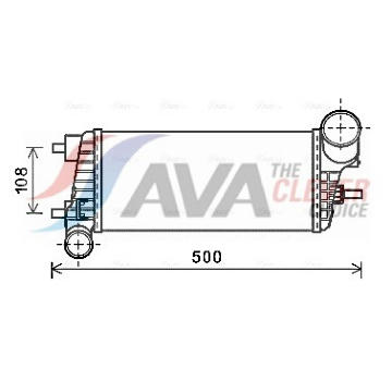 Chladič turba AVA Clever Choice FDA4471