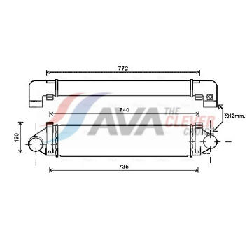 Chladič turba AVA Clever Choice FDA4481