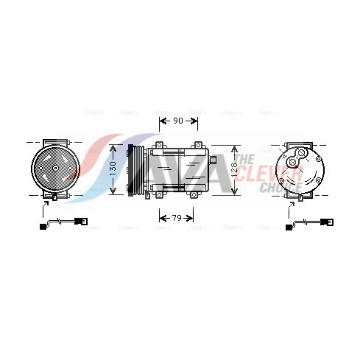 Kompresor, klimatizace AVA Clever Choice FDAK284