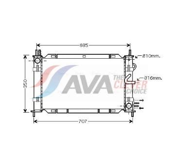 chladicí jednotka AVA Clever Choice FDM388