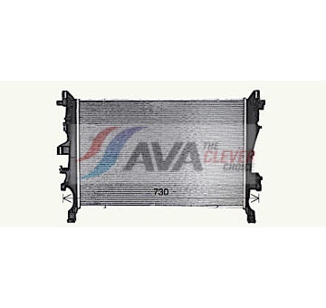 Chladič, chlazení motoru AVA Clever Choice FT2466