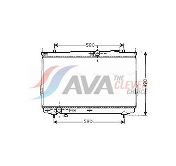 Chladič, chlazení motoru AVA Clever Choice HY2111