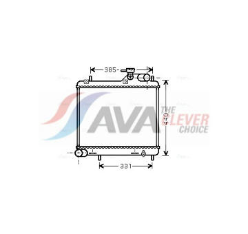 Chladič, chlazení motoru AVA Clever Choice HY2125