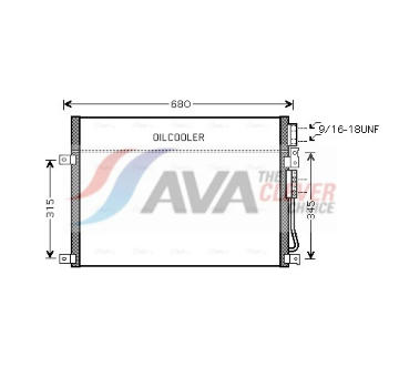 Kondenzátor, klimatizace AVA Clever Choice JEA5045