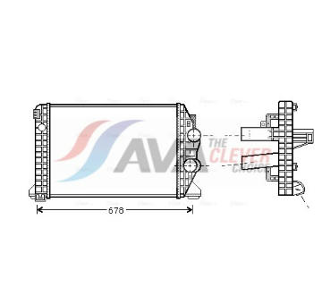 Chladič turba AVA Clever Choice ME4166