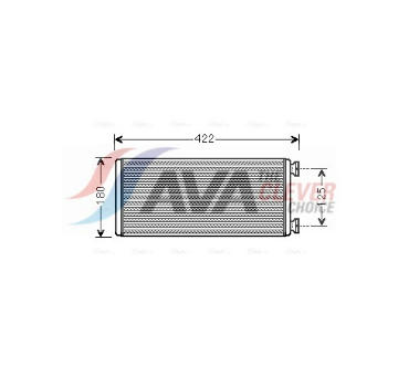 Výměník tepla, vnitřní vytápění AVA QUALITY COOLING ME6248