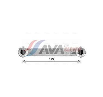 Výměník tepla, vnitřní vytápění AVA QUALITY COOLING ME6347