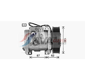 Kompresor klimatizácie AVA QUALITY COOLING MEAK342