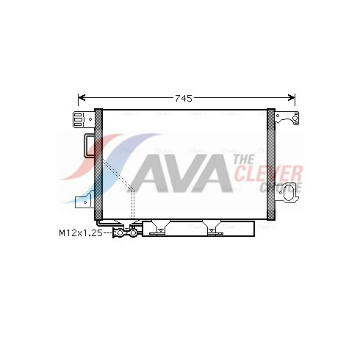 Kondenzátor, klimatizace AVA Clever Choice MS5360D