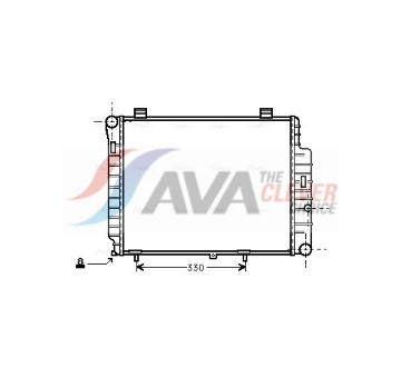 Chladič, chlazení motoru AVA Clever Choice MSA2155