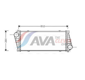 Chladič turba AVA QUALITY COOLING MSA4217