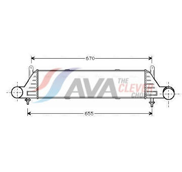 Chladič turba AVA Clever Choice MSA4260