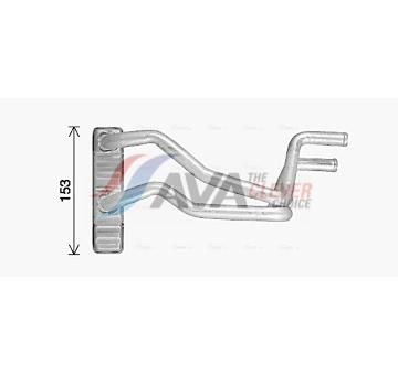Výměník tepla, vnitřní vytápění AVA Clever Choice MT6287