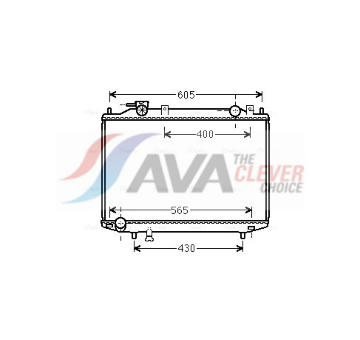 Chladič, chlazení motoru AVA Clever Choice MZ2235