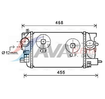 Chladič turba AVA Clever Choice OLA4575