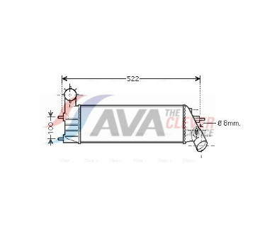 Chladič turba AVA Clever Choice PEA4261