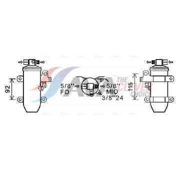 Susarna, klimatizace AVA QUALITY COOLING RED115