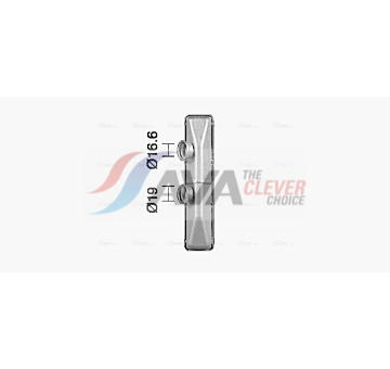 Výměník tepla, vnitřní vytápění AVA Clever Choice RT6661