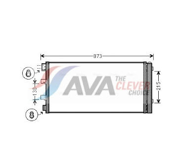 Kondenzátor, klimatizace AVA Clever Choice RTA5475D