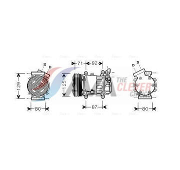 Kompresor, klimatizace AVA Clever Choice RTK401