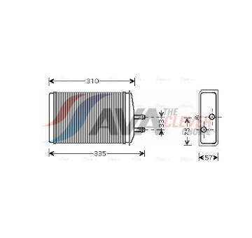 Výměník tepla, vnitřní vytápění AVA Clever Choice SA6016