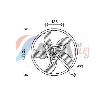 Větrák, chlazení motoru AVA Clever Choice SA7024