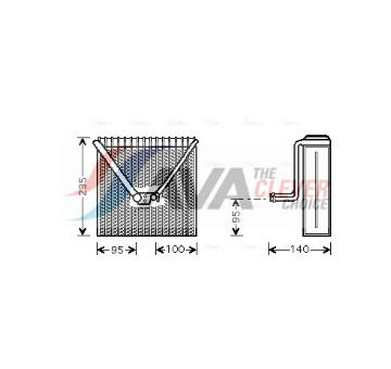 Výparník, klimatizace AVA Clever Choice SAV011