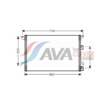 Kondenzátor, klimatizace AVA Clever Choice SBA5060