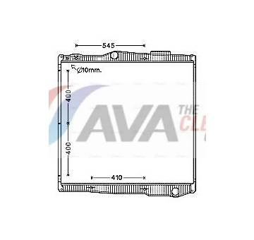 Chladič, chlazení motoru AVA Clever Choice SC2046