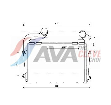 Chladič turba AVA Clever Choice SC4041
