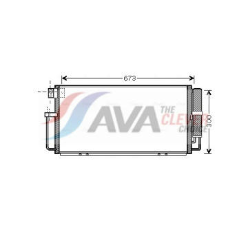 Kondenzátor, klimatizace AVA Clever Choice SU5064D
