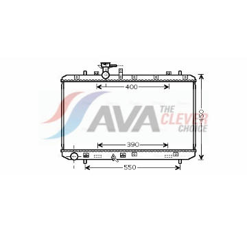 Chladič, chlazení motoru AVA Clever Choice SZ2084