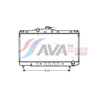 Chladič, chlazení motoru AVA Clever Choice TO2099