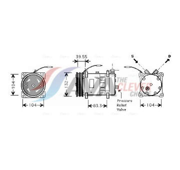 Kompresor, klimatizace AVA Clever Choice UVK057