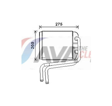 Výměník tepla, vnitřní vytápění AVA Clever Choice VN6378