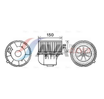 vnitřní ventilátor AVA Clever Choice VN8354