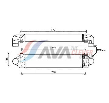 Chladič turba AVA Clever Choice VO4190