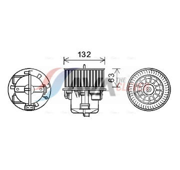 vnitřní ventilátor AVA Clever Choice VO8179