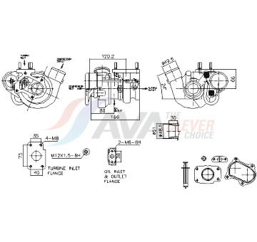 Dmychadlo, plnění AVA Clever Choice IVTU006