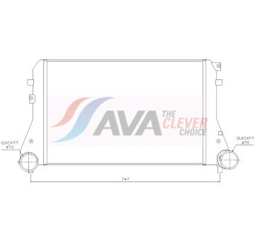 Chladič turba AVA Clever Choice VNA4227