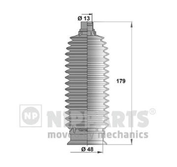 Sada měchů, řízení NIPPARTS J2840303