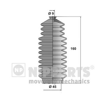 Sada měchů, řízení NIPPARTS J2841000