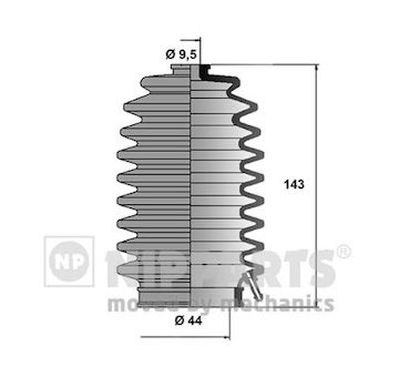 Sada měchů, řízení NIPPARTS J2844002