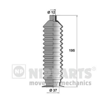 Manżeta riadenia - opravná sada NIPPARTS J2847003