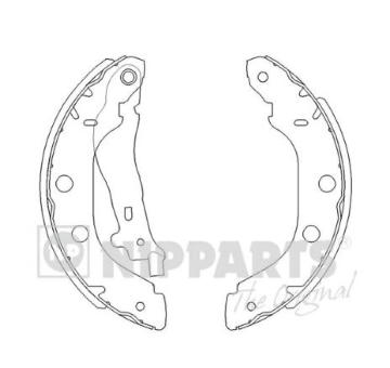 Sada brzdových čeľustí NIPPARTS J3501051